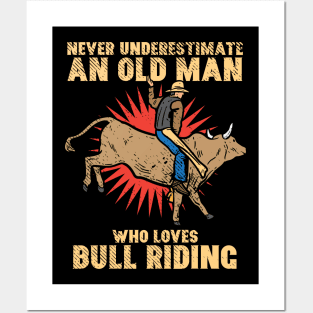 Bull Riding Posters and Art